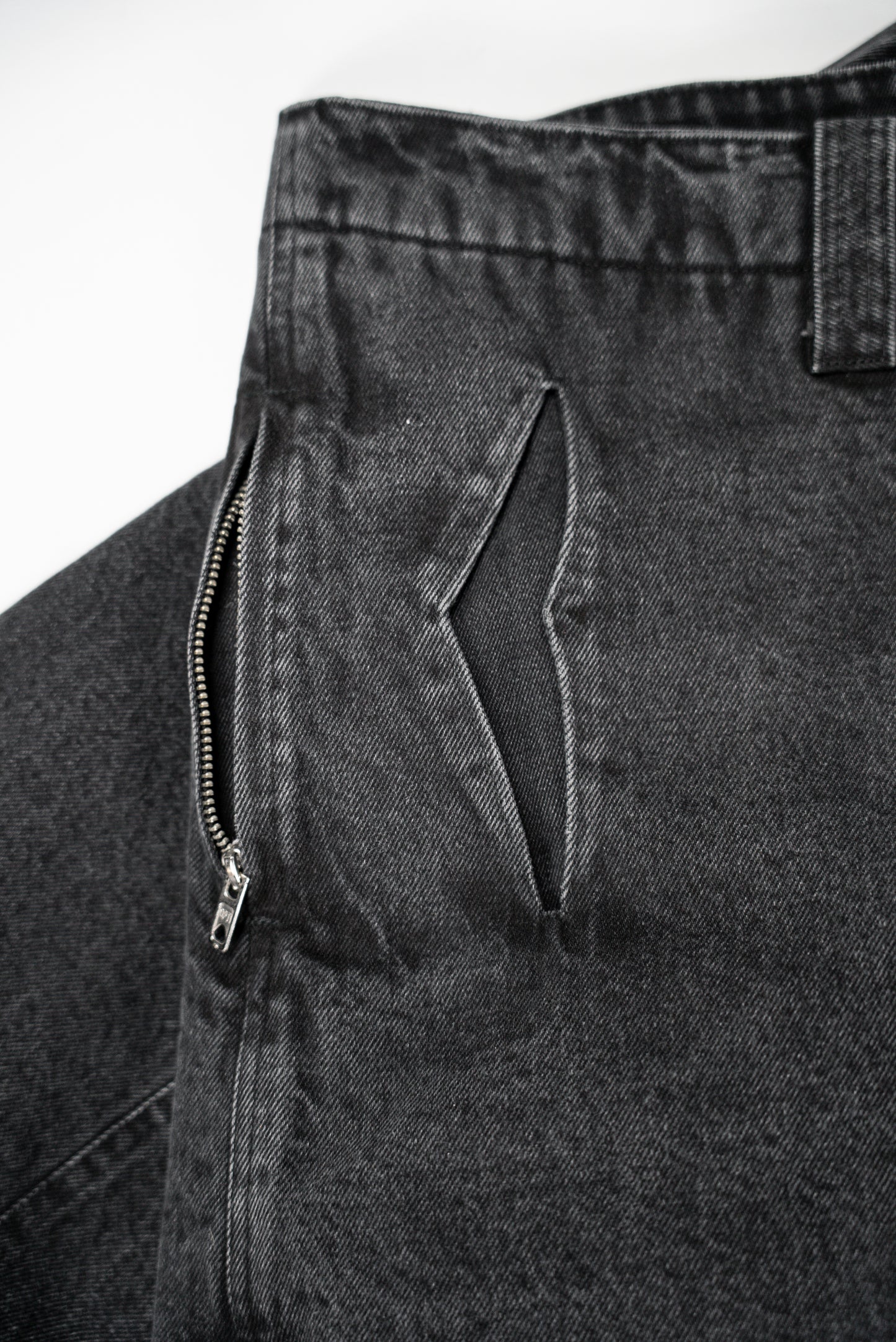 Waxed Denim Snowpants