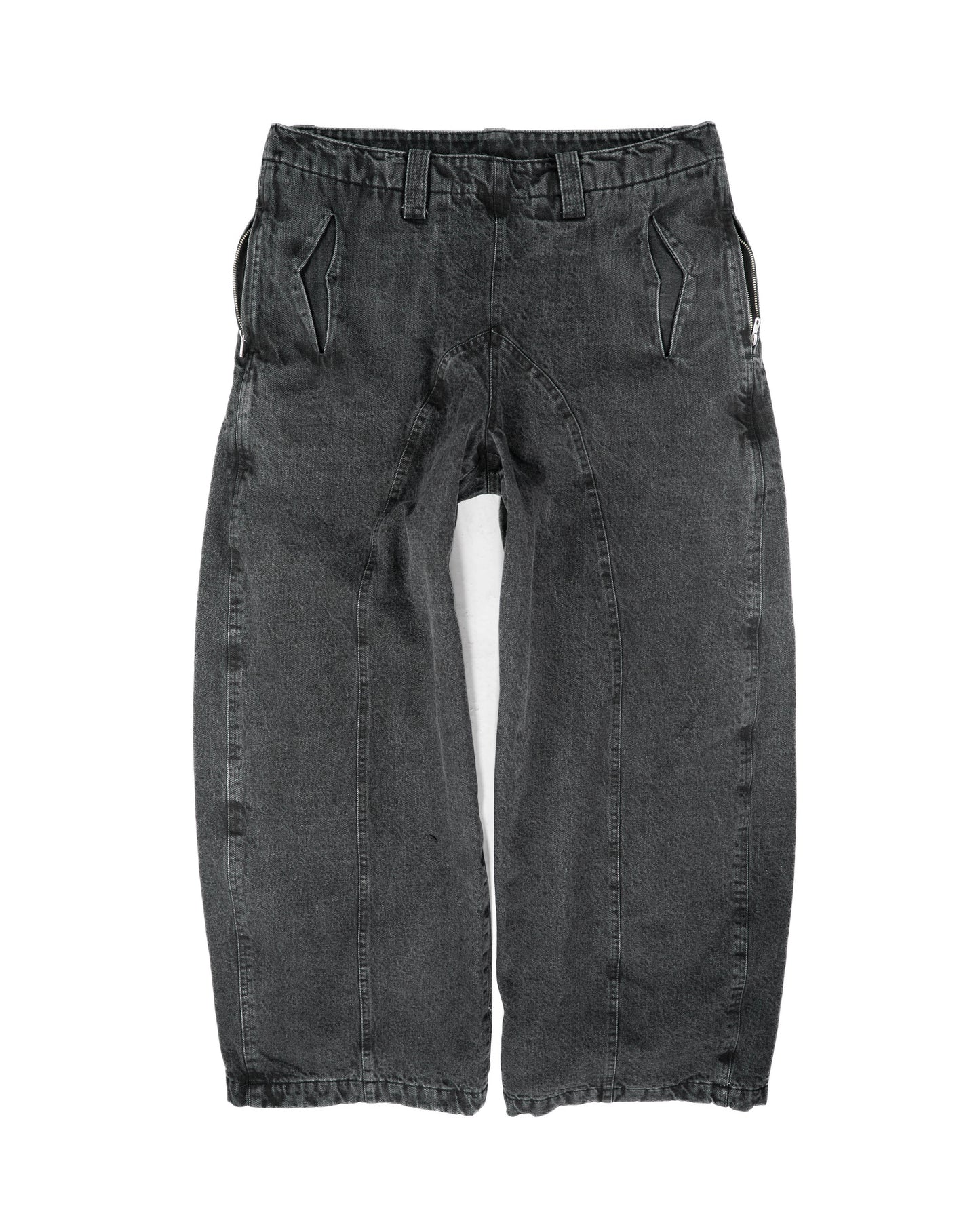 Waxed Denim Snowpants
